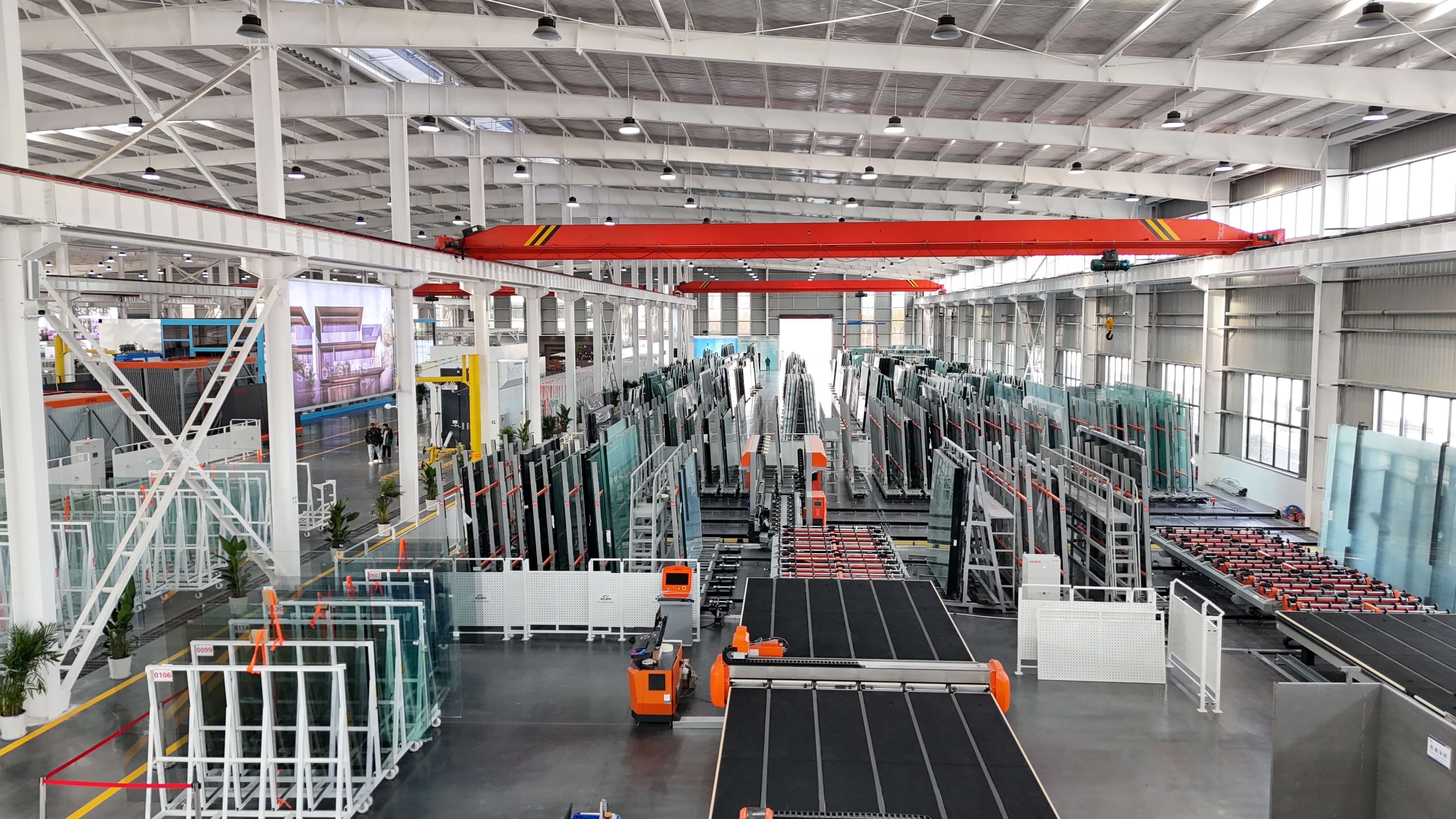 Precision glass cutting and tempering process for IGUs